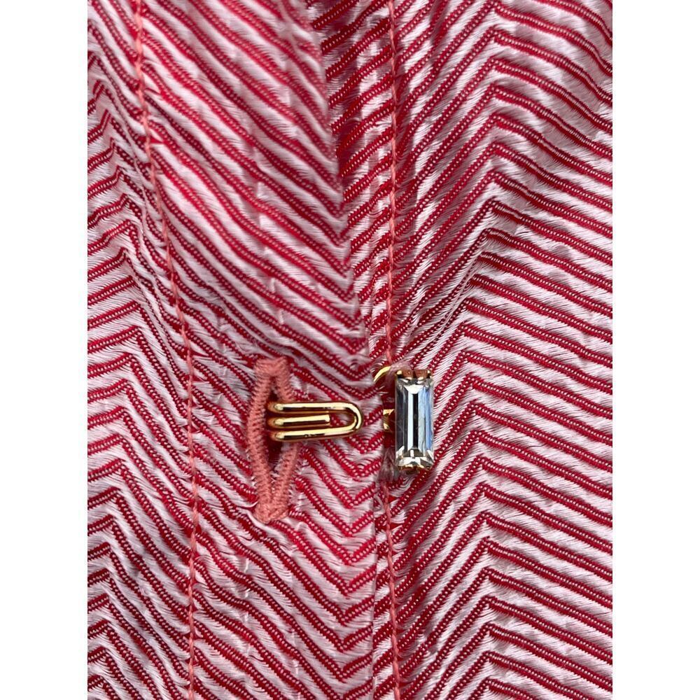 Roberto Cavalli Pink Silk Button-Front Blouse - Picture 8 of 13